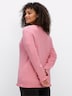 Cardigan Cardigan mit verspielten Volants Langarm Volantkragen