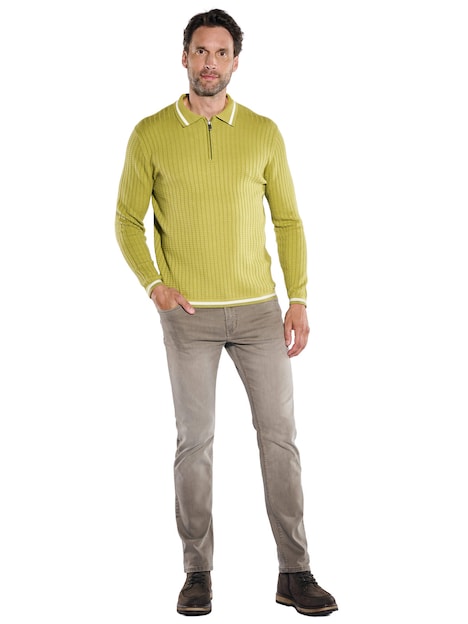 Herren Pullover , Hellgruen