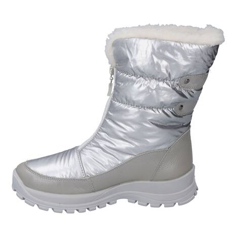 Damen Stiefel Grenoble 03, silber