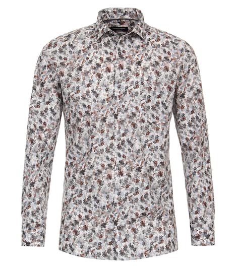 Businesshemd Print Modern Fit