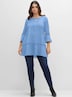 Tunika 3/4-Arm Uni Ohne Kragen