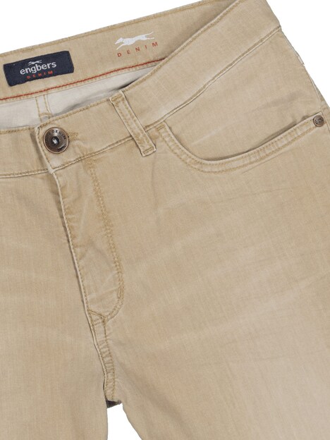 Herren Super-Stretch Jeans regular , Sand