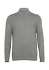 Strukturierter Pullover mit Half-Zip