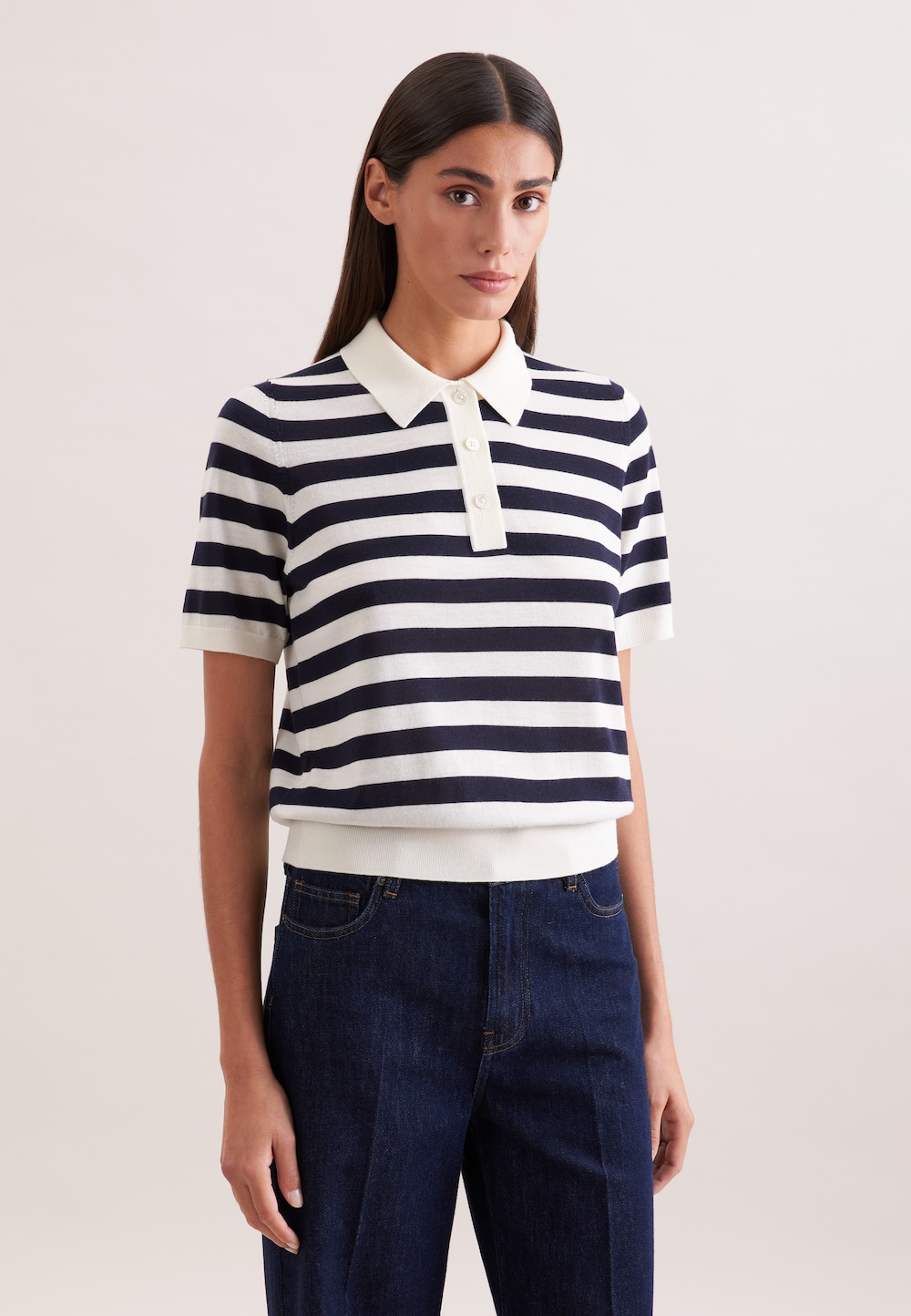 Damen Polo - Gestreift