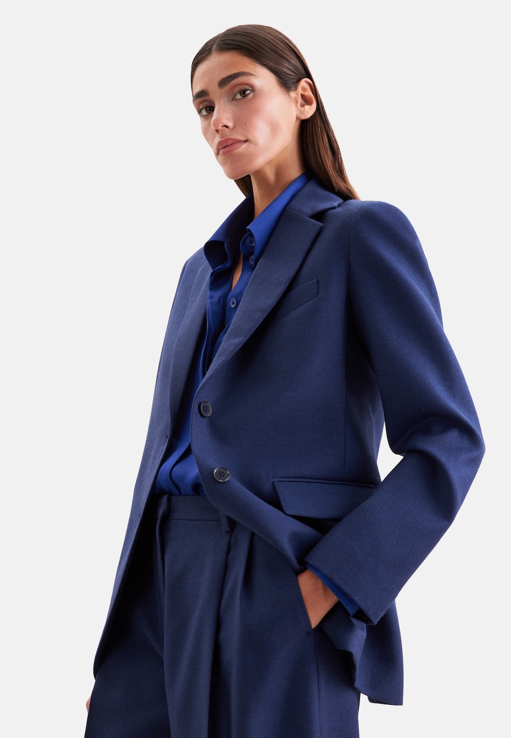 Damen Blazer - Flanell