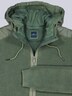 Herren Modische Strickjacke mit Kapuze , Oliv