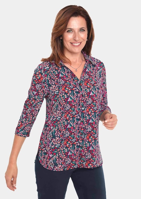 Pflegeleichte Bluse mit 3/4-Arm