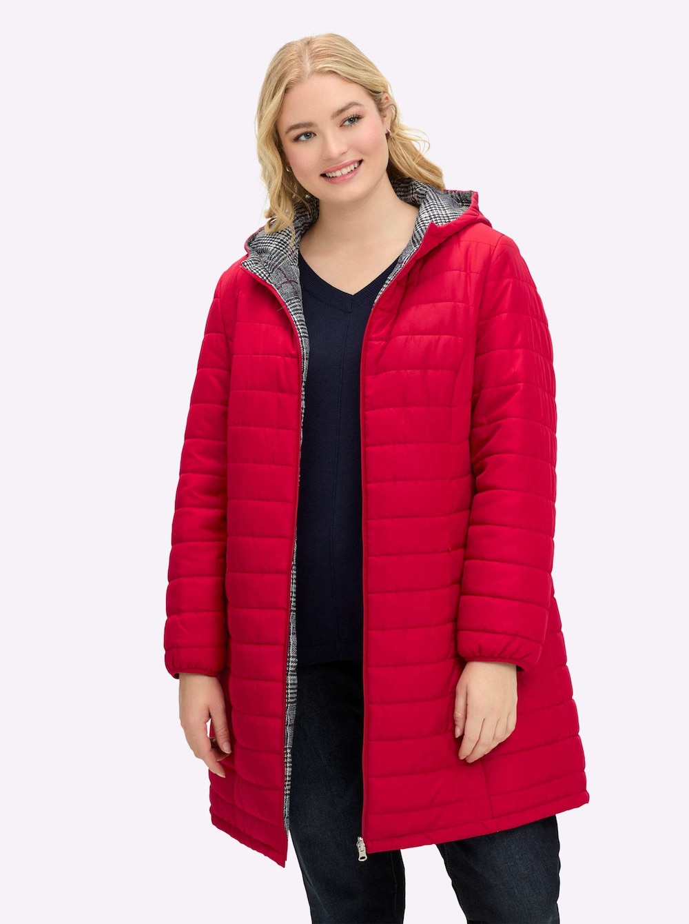 Wendejacke Uni Mit Kapuze