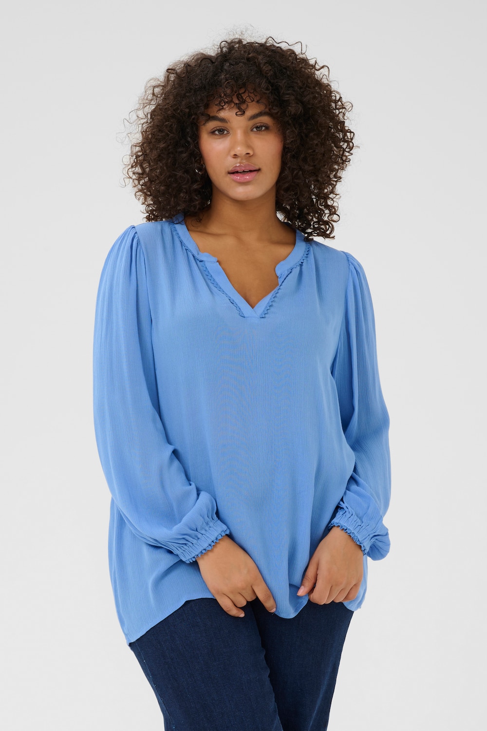 Langarm-Bluse Loose fit