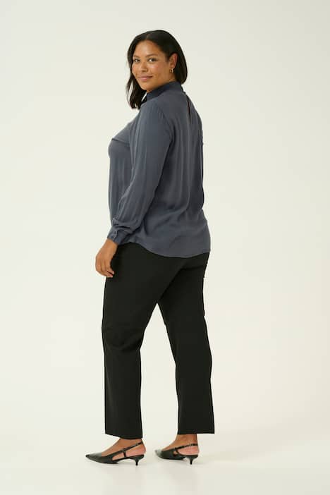Langarm-Bluse Regular fit