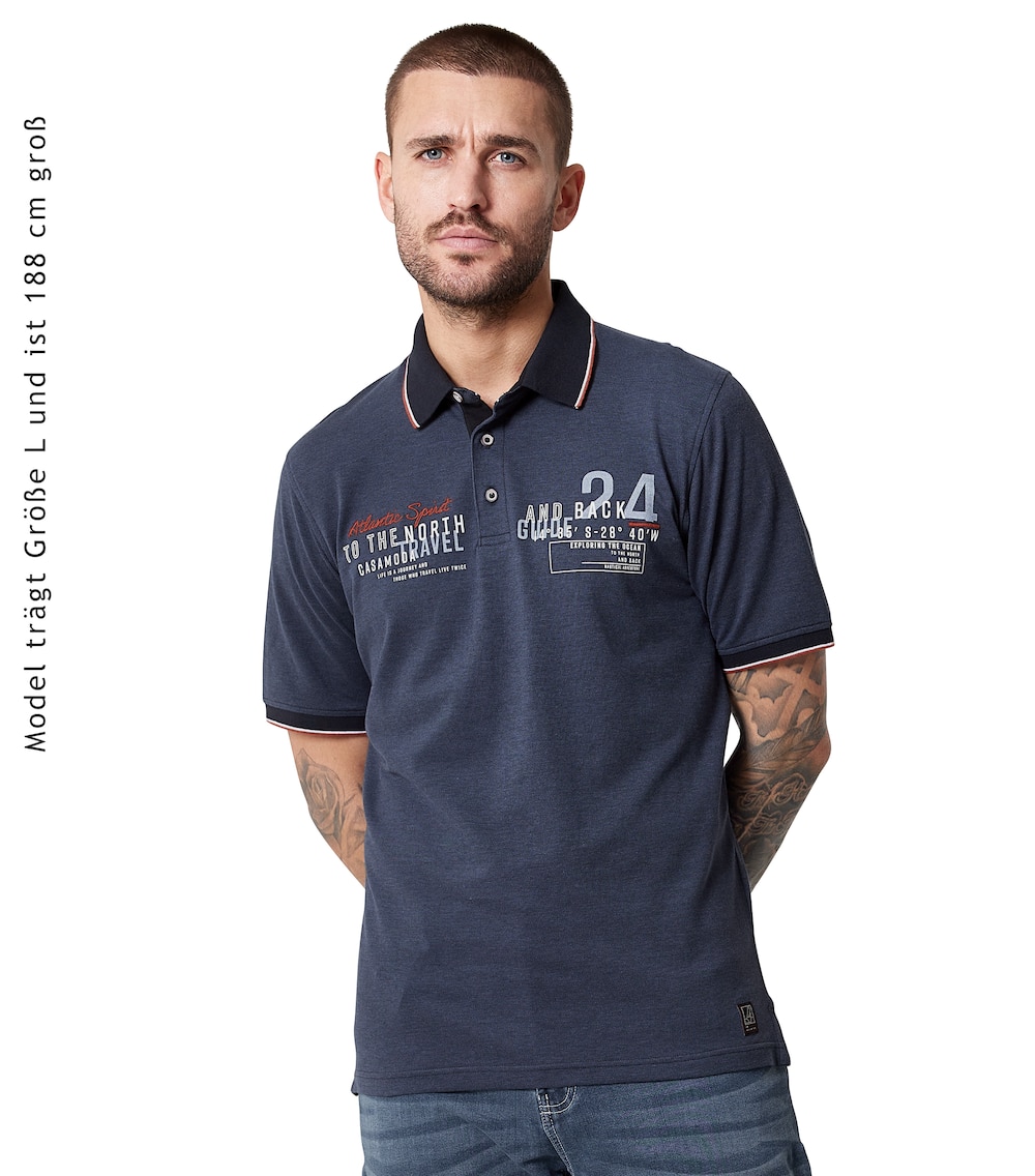 Polo-Shirt uni