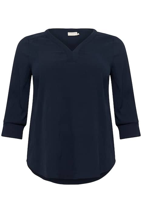 Langarm-Bluse Regular fit