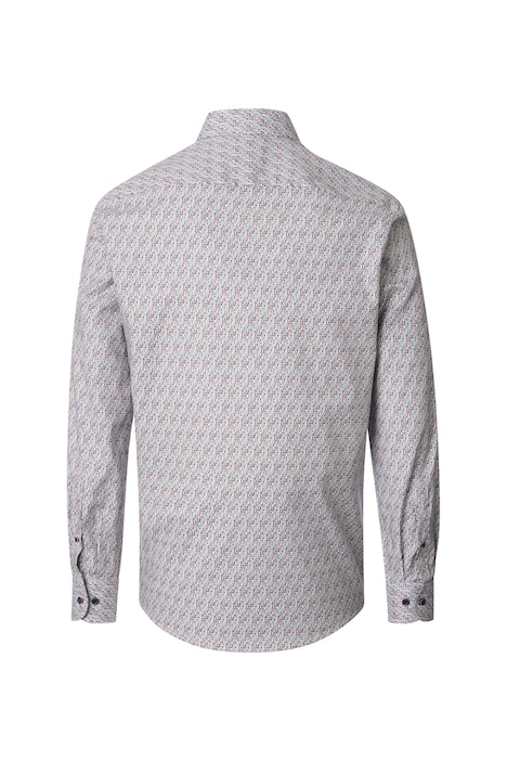 Freizeithemd Langarm Print Comfort Fit