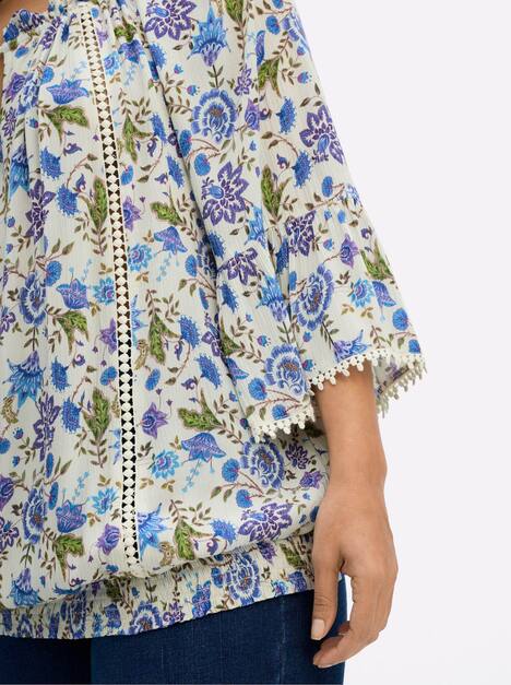 3/4-Arm-Bluse
