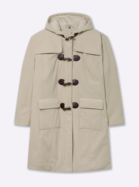 Dufflecoat Uni Mit Kapuze