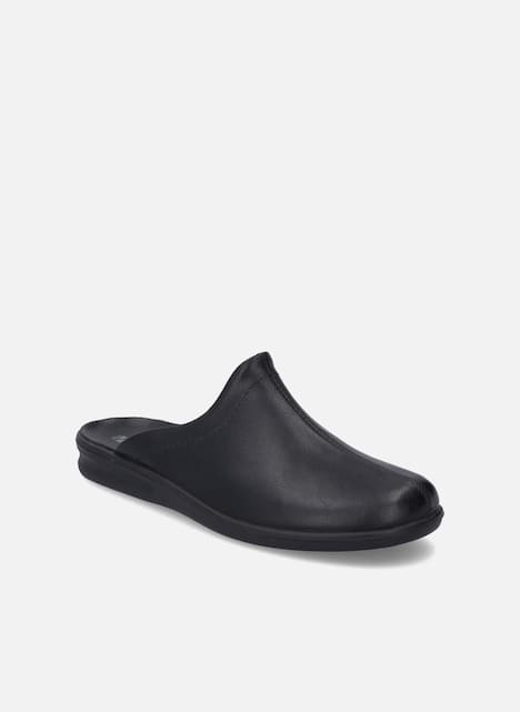 Herren Hausschuh Belfort 450, schwarz