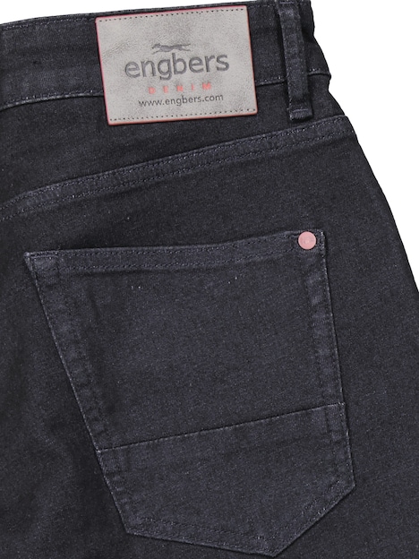 Herren Jeans 5-Pocket Superstretch , Saphirblau