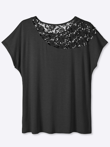Kurzarm-Shirt Kurzarm Ohne Kragen