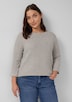 Verkürztes Struktur Shirt mit 3/4-Arm