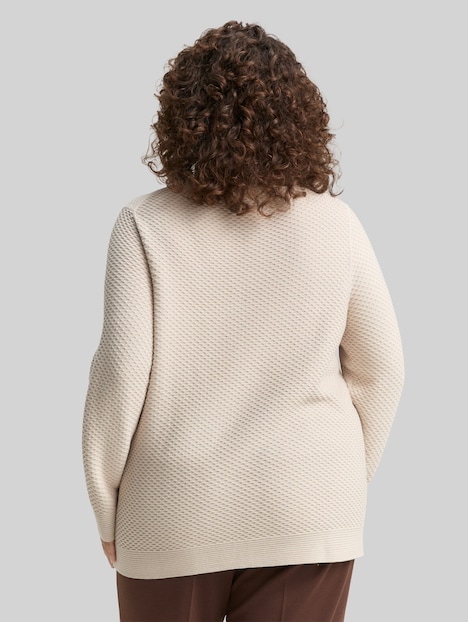 Loose Fit Strickpullover aus Baumwolle