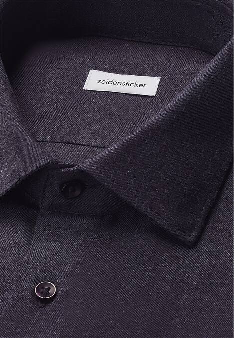 Herren Flanellhemd - Uni