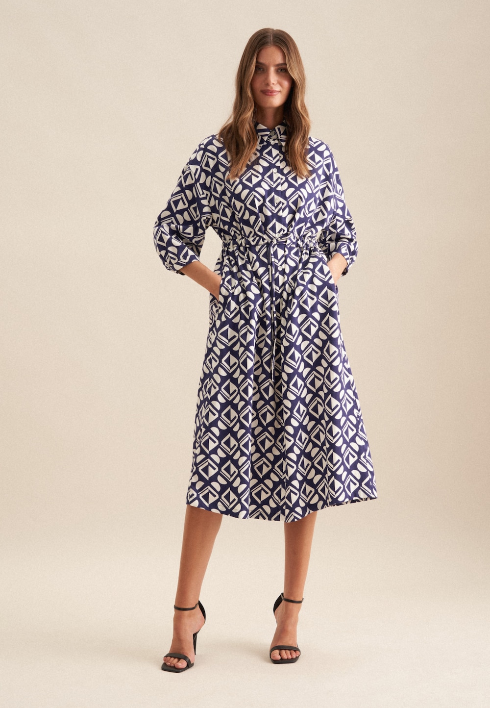 Damen Kleid - Geometrische Muster