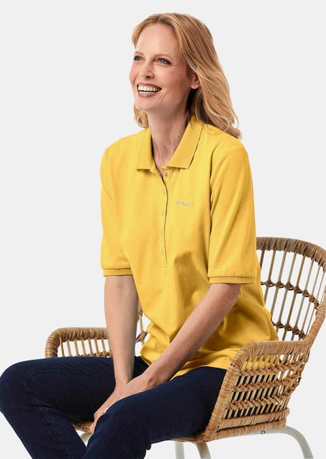 Poloshirt in hochwertiger Pikee-Qualität