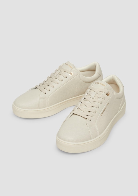Legere Sneaker in Leder-Optik