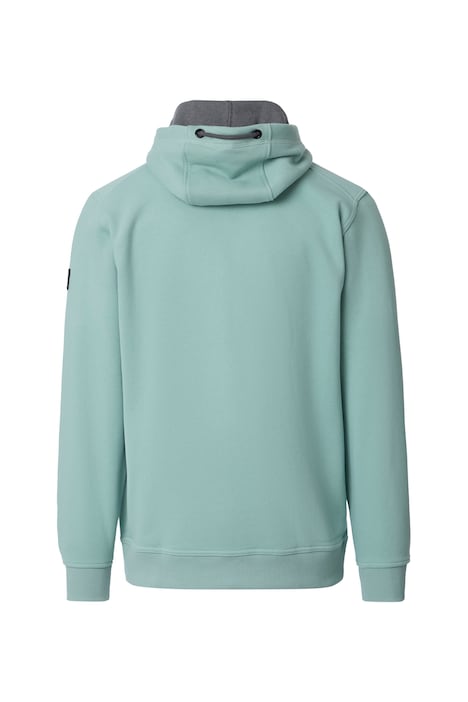 Sweatjacke mit Kapuze uni