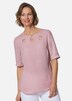Feminine Bluse mit Ausschnittlösung