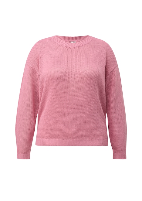 Pullover mit überschnittener Schulter