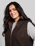 Longstyle Teddy Weste