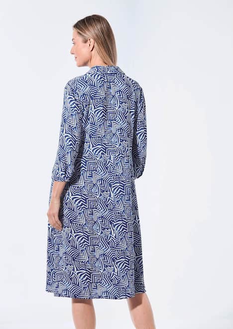 GOLDNER Jurk Blousejurk met overhemdkraag