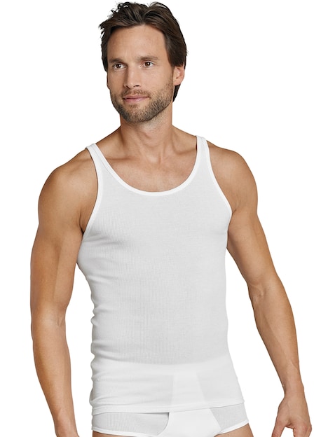 Schiesser Herren Unterhemd Doppelripp Original Classics