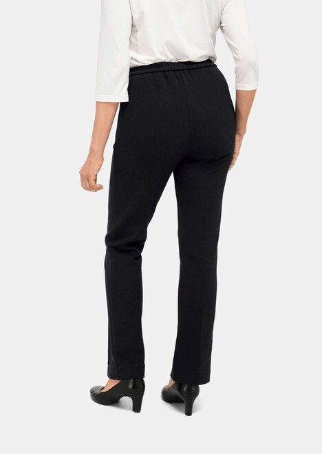 Warmende jersey broek met tailleband