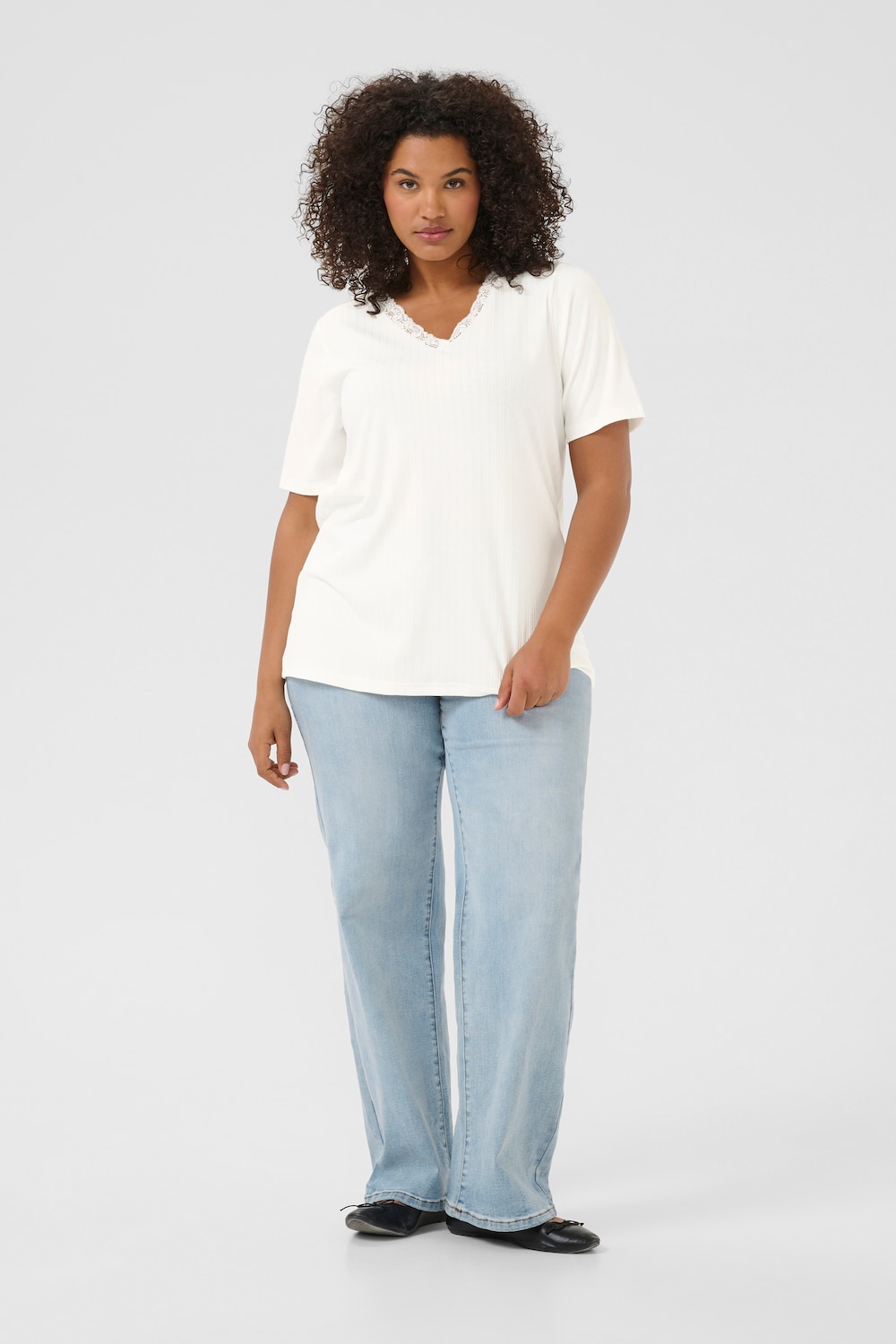Kurzarm-Bluse Regular fit