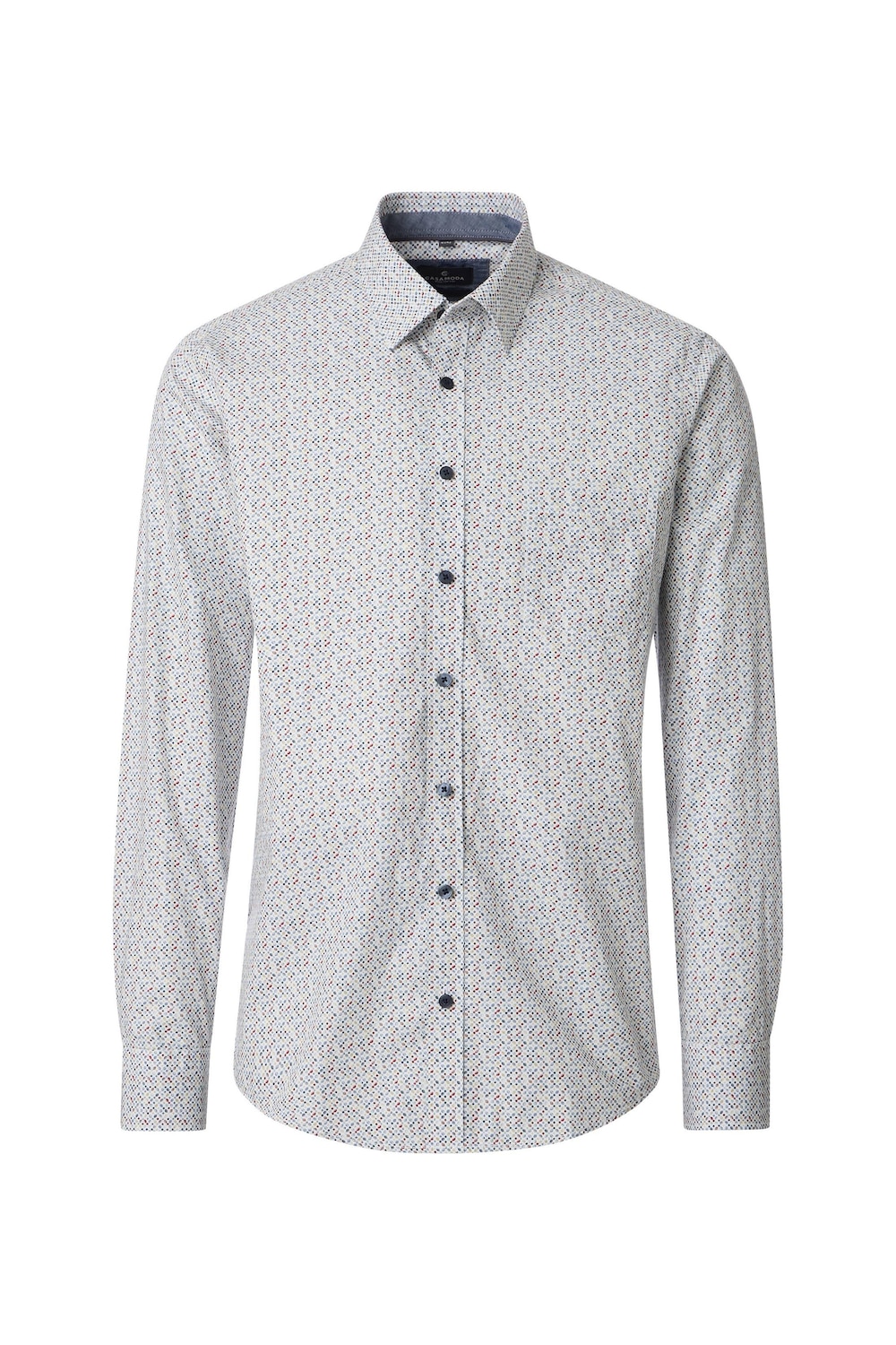 Freizeithemd Langarm Print Casual Fit