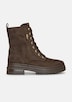 Stiefel in Leder-Optik mit Schnürung