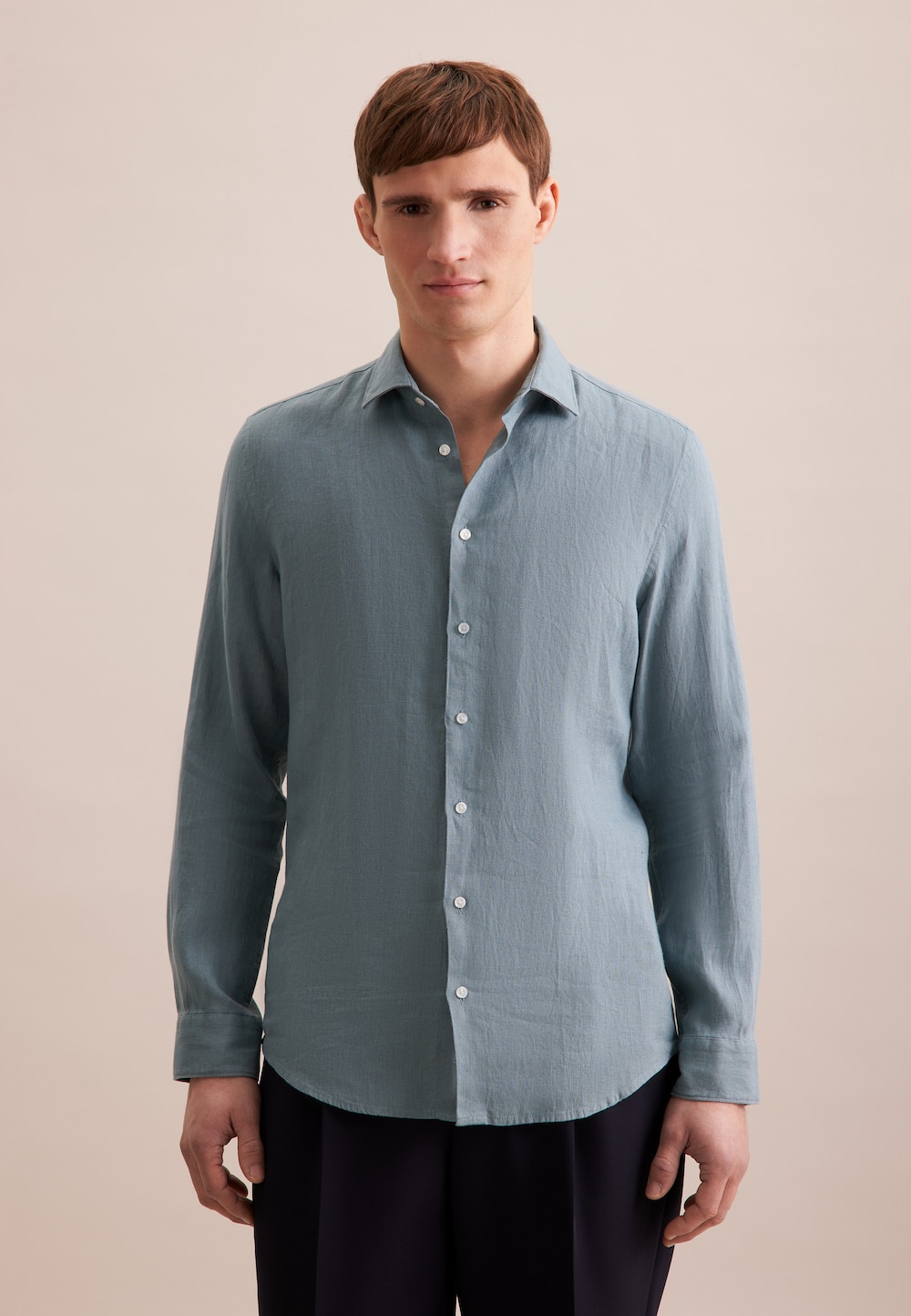 Herren Business Hemd - Uni