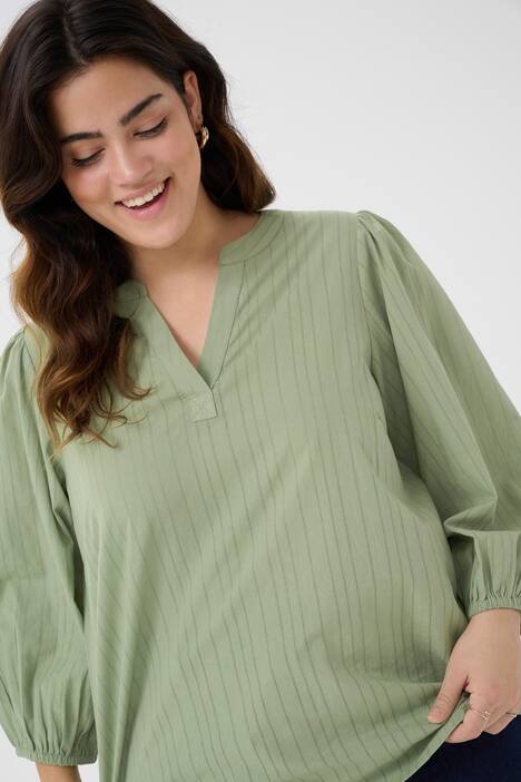 Langarm-Bluse Regular fit