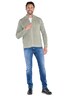 engbers Herren Strickjacke mit Innenfutter , Hellgruen