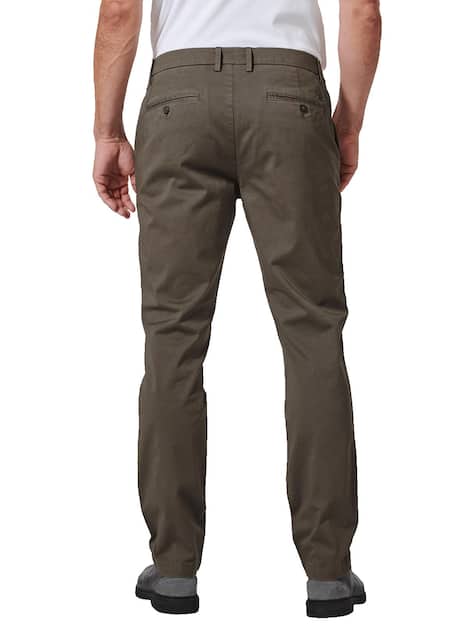 engbers Herren Chino mit Tunnelzug , Khaki