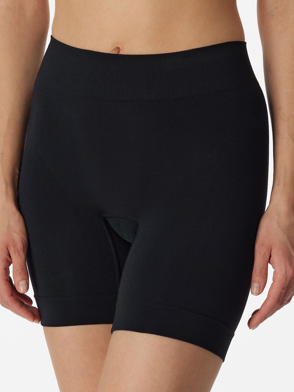 Schiesser Damen Shorts (Hosen) 2-Pack Biker - Classic Seamless - schwarz