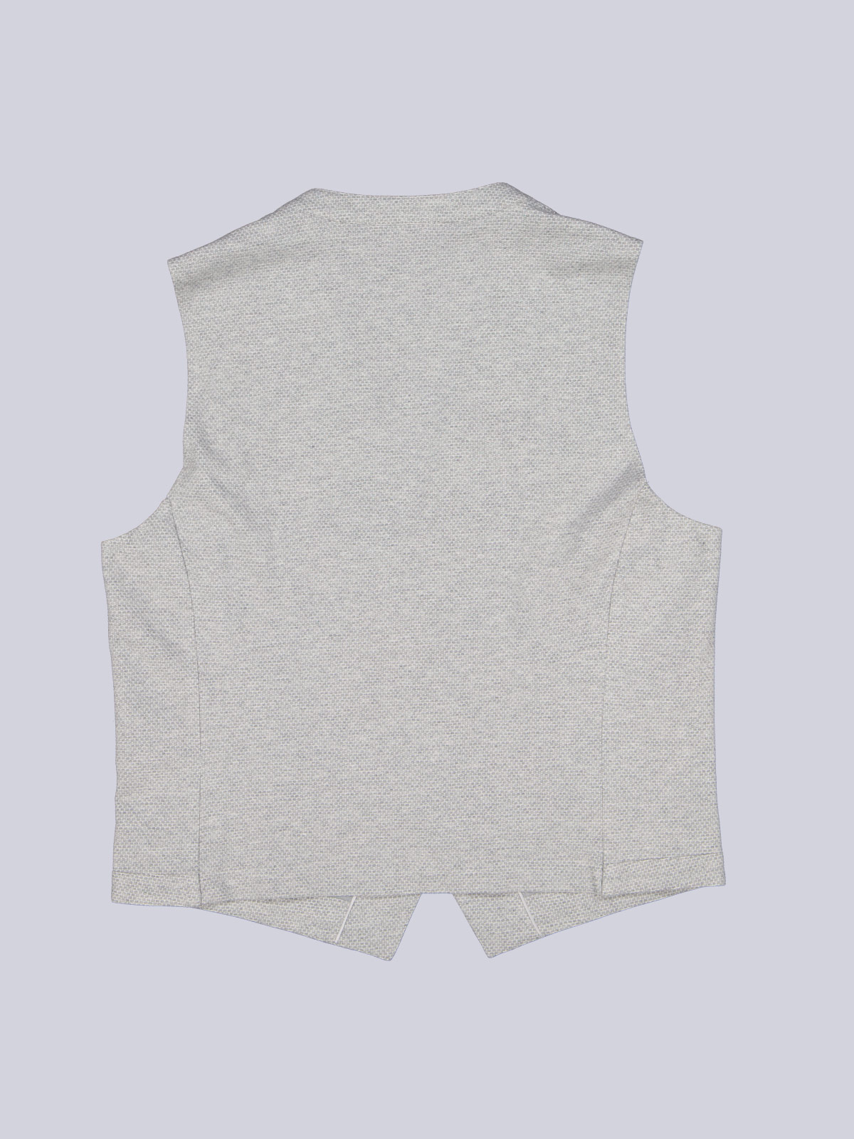 engbers Herren Sakko-Weste slim fit , Silbergrau