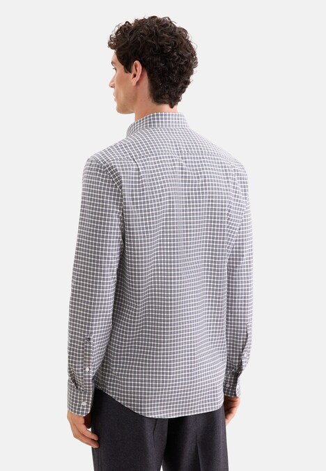 Herren Flanellhemd - Karo