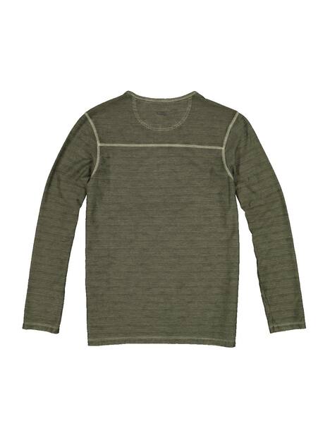 engbers Herren Langarm-Shirt uni , Khaki