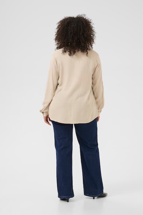 Langarm-Bluse Regular fit