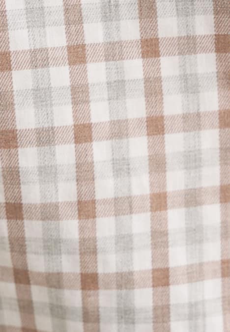 Herren Flanellhemd - Karo