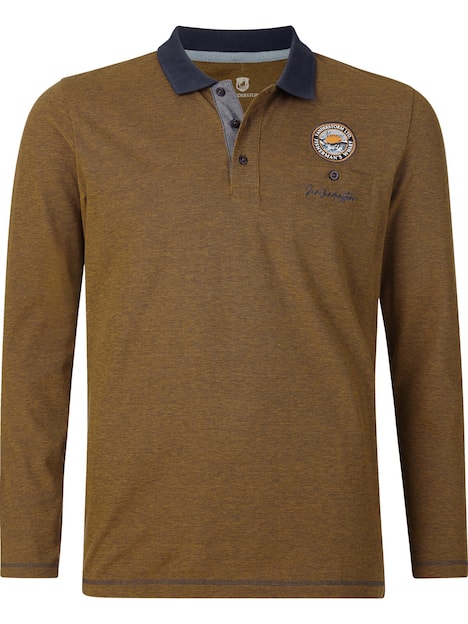 Langarm-Poloshirt JUHANI