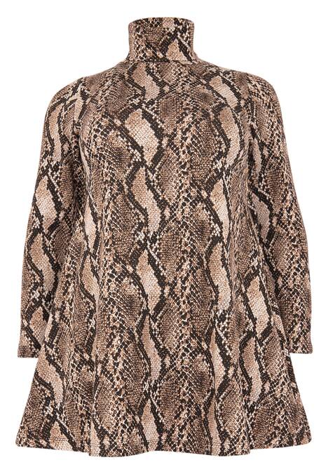 Tunika mit Schlangenprint